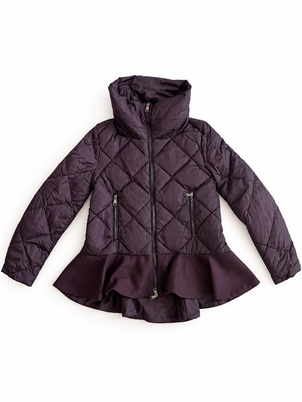 Title: Moncler Vouglette Plum Down Jacket — Size 1